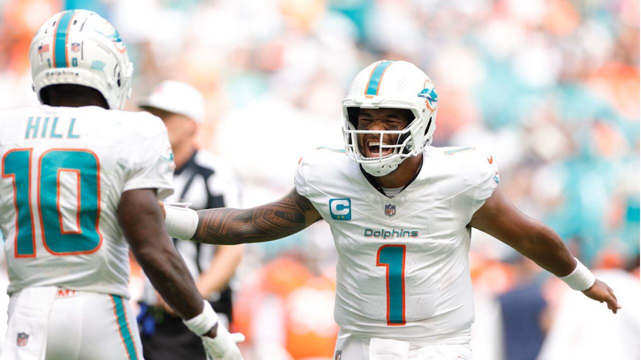 Dolphins become fourth NFL team to score 70 points or more