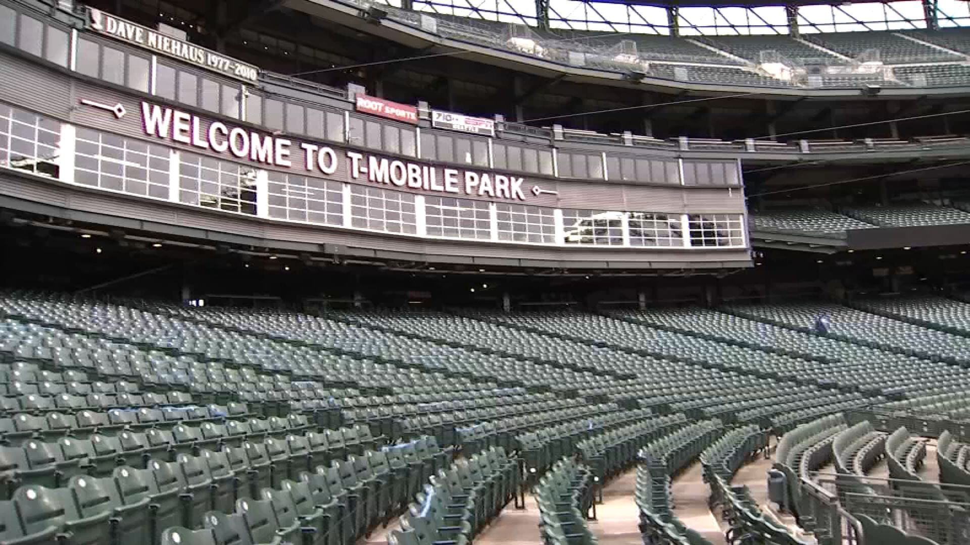 Seattle Mariners T-Mobile Park Outline