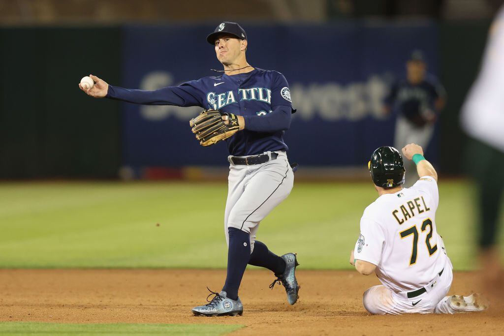 Mariners Held to 1 Hit, Castillo Tagged in 4-1 Loss to A's – NBC