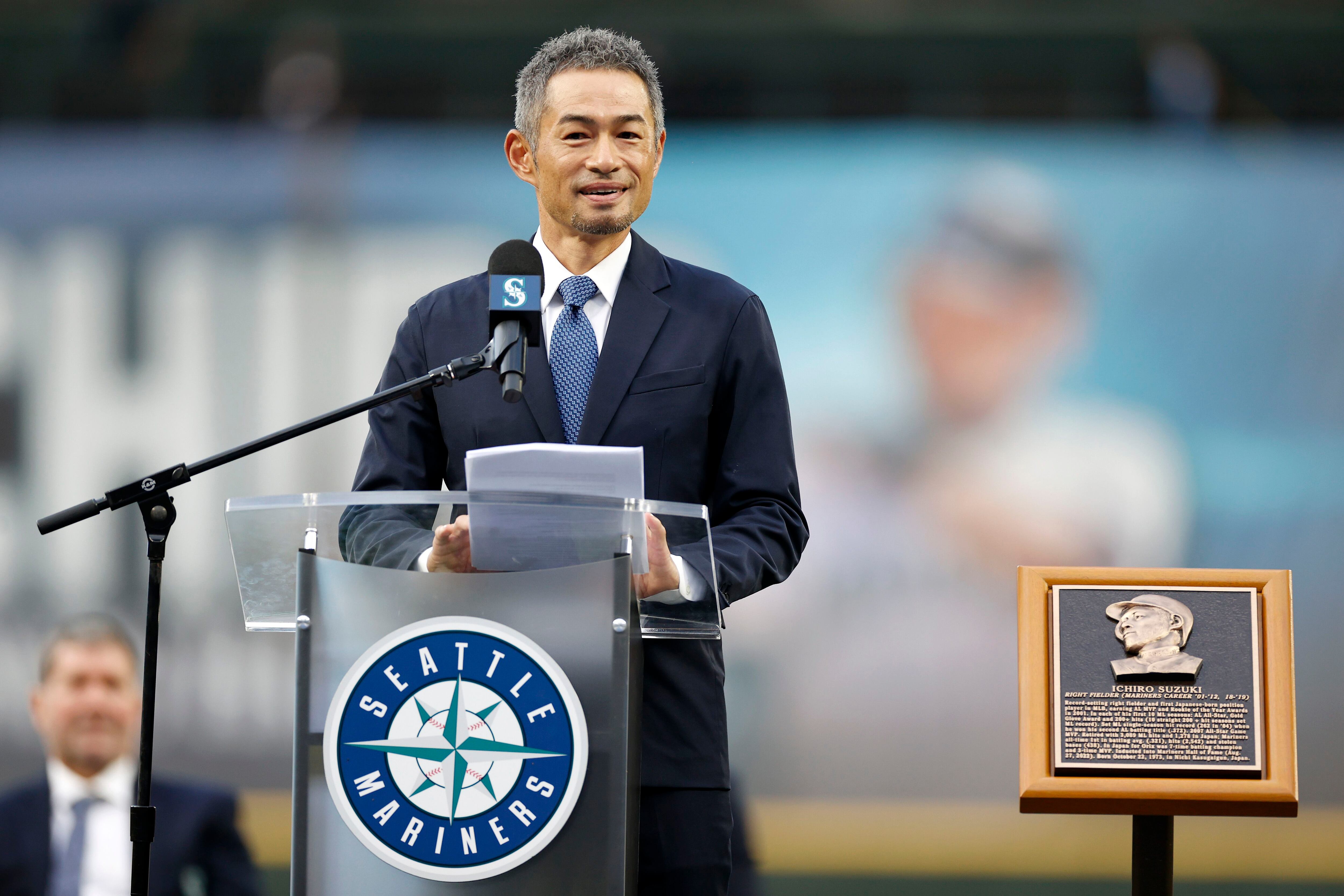 Baseball and Seattle Have Never Left My Heart': Ichiro a Hit During Mariners'  Hall of Fame Induction