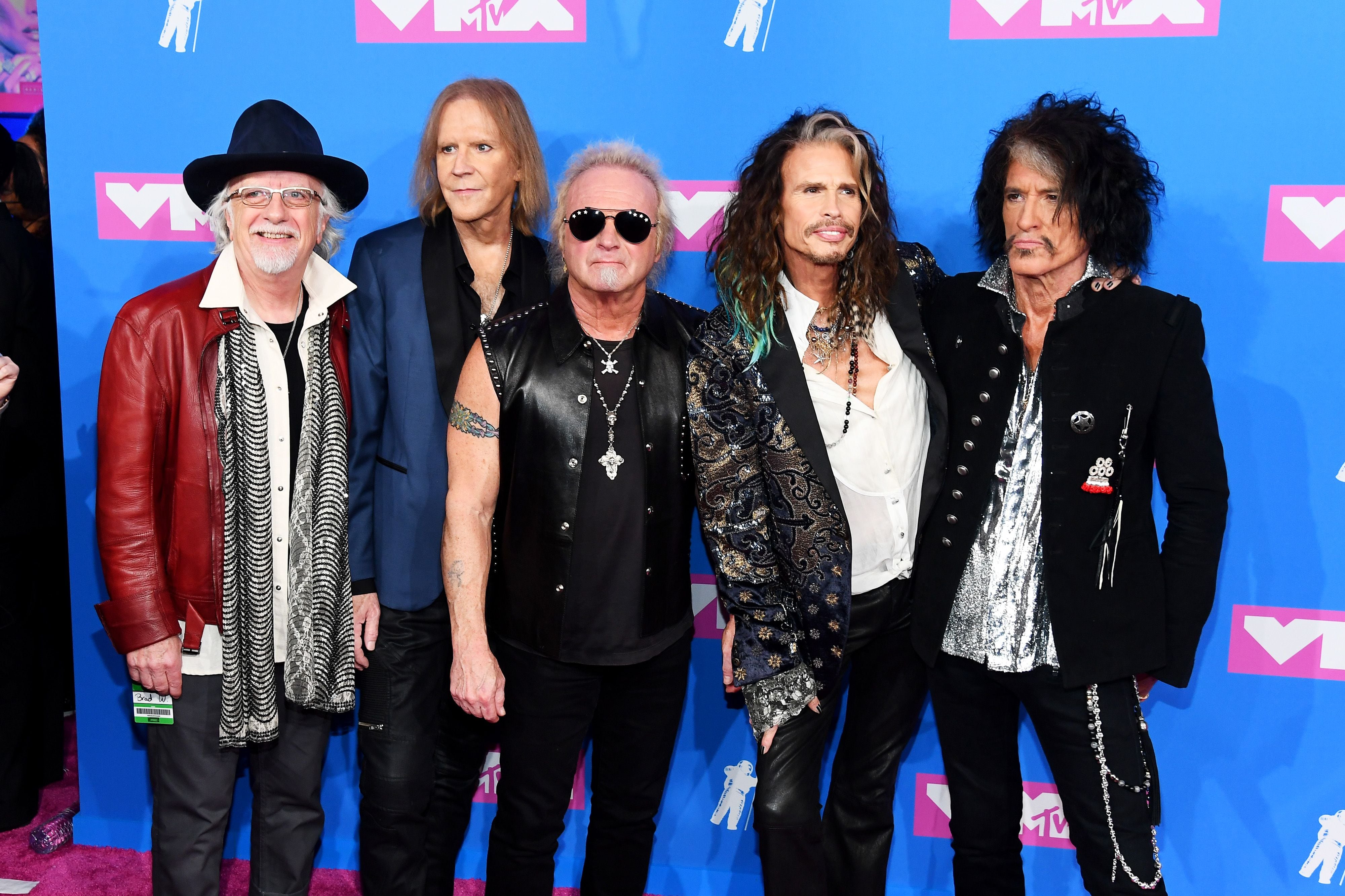 Aerosmith through the years