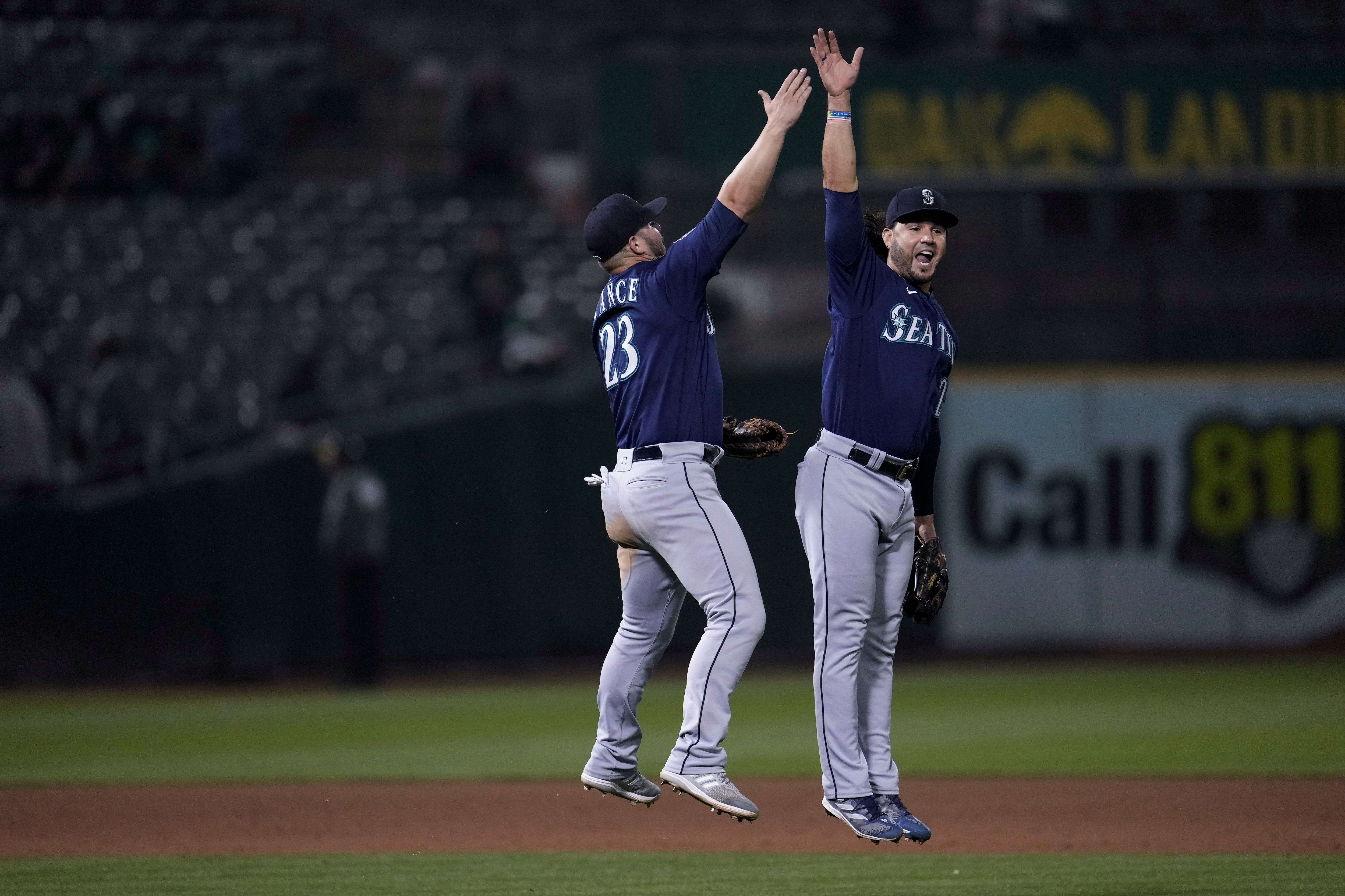 Suárez belts 2 homers, Crawford has 1 as Mariners beat Astros 5-1 - Newsday