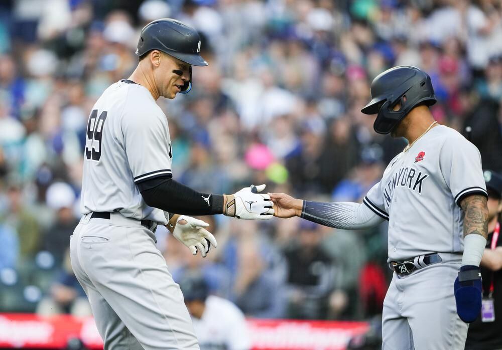 Aaron Judge homers twice as Yankees top Mariners