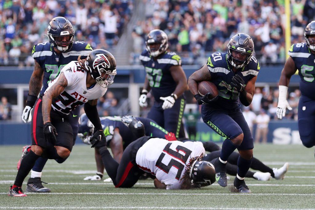 Cordarrelle Patterson rumbles Falcons past Seahawks 27-23 - The San Diego  Union-Tribune