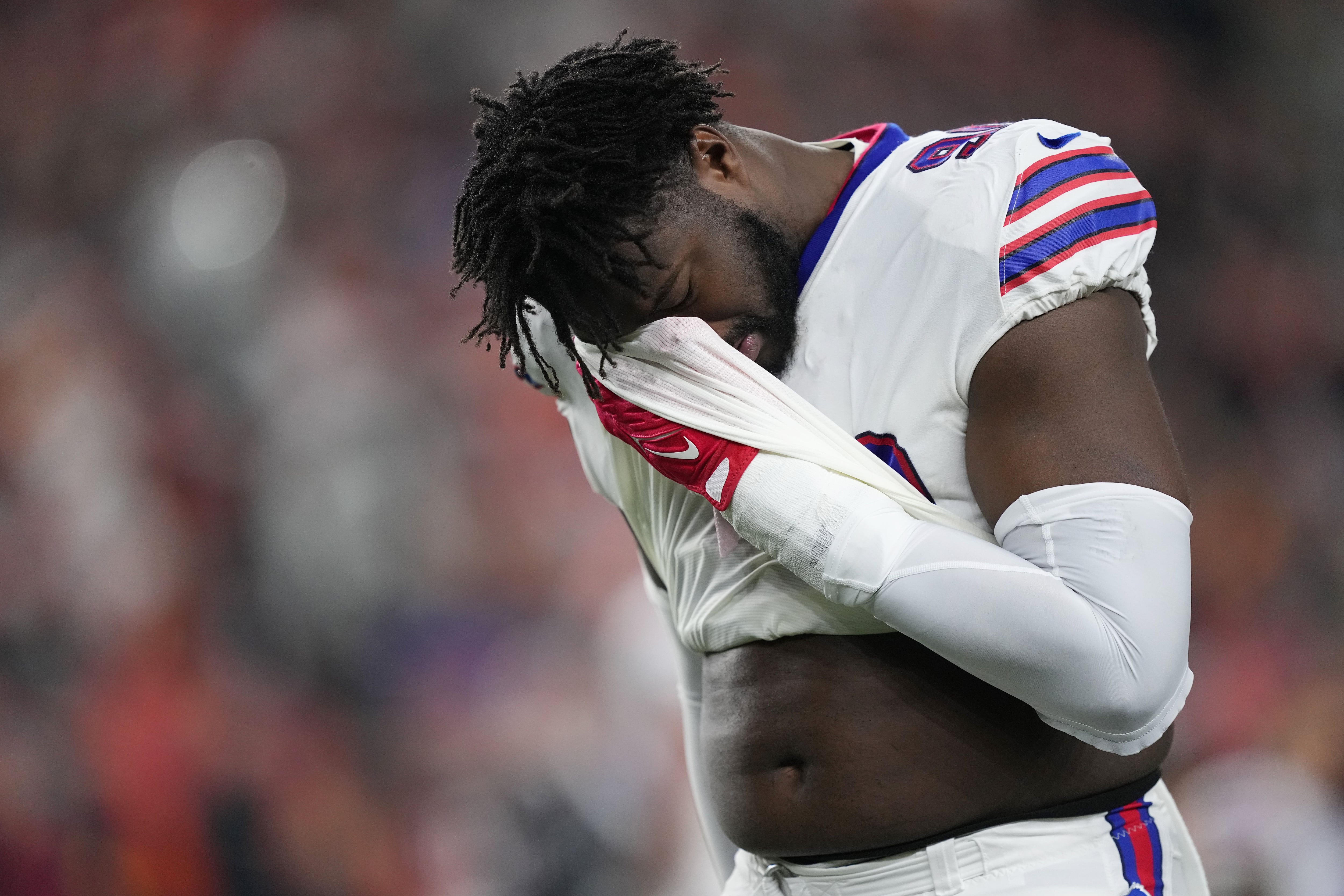 See Buffalo Bills Honor Damar Hamlin With Ceremony, Opening Kickoff TD –  Rolling Stone