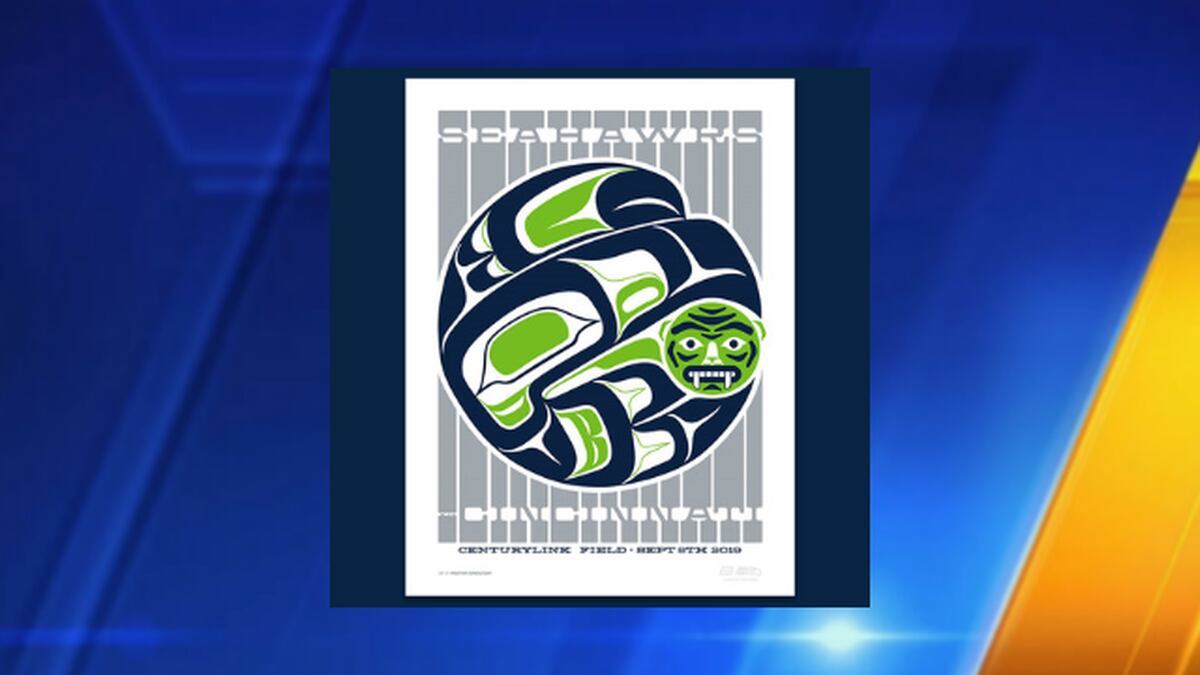 Seahawks launch game day poster series with designs from local artists