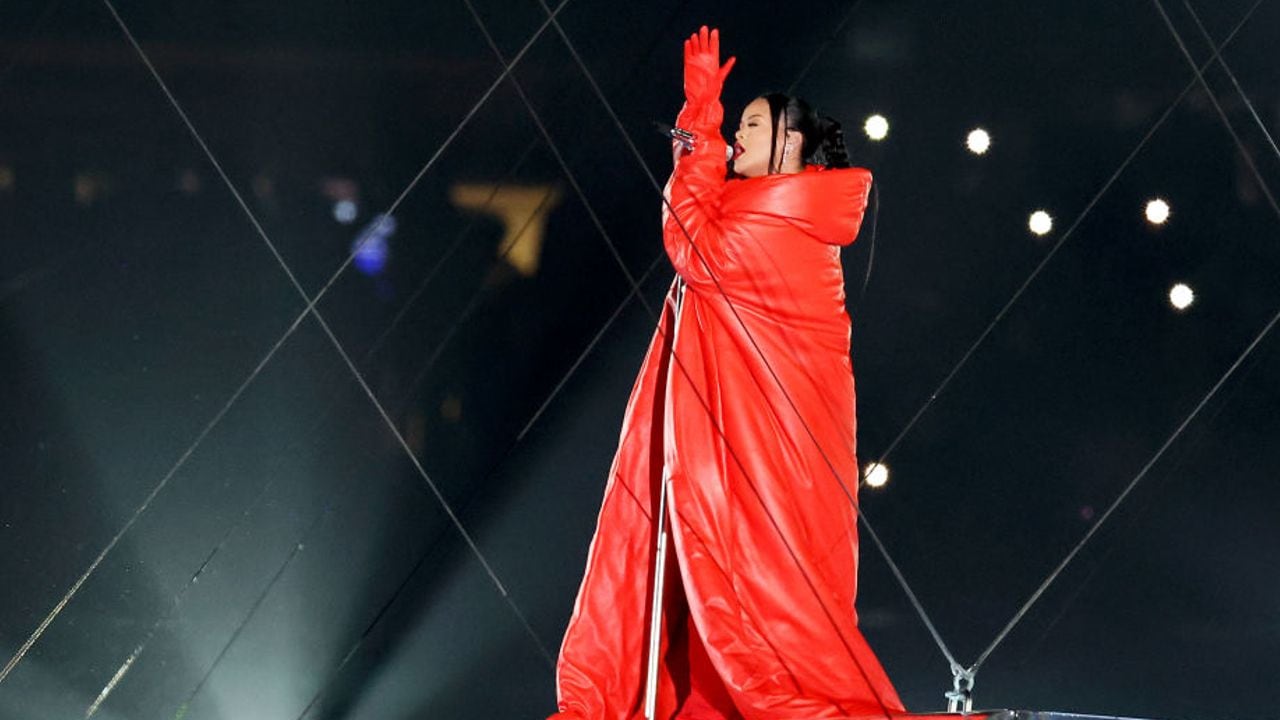 Pregnant Rihanna Wears $1M in Diamonds to Super Bowl 2023 Halftime