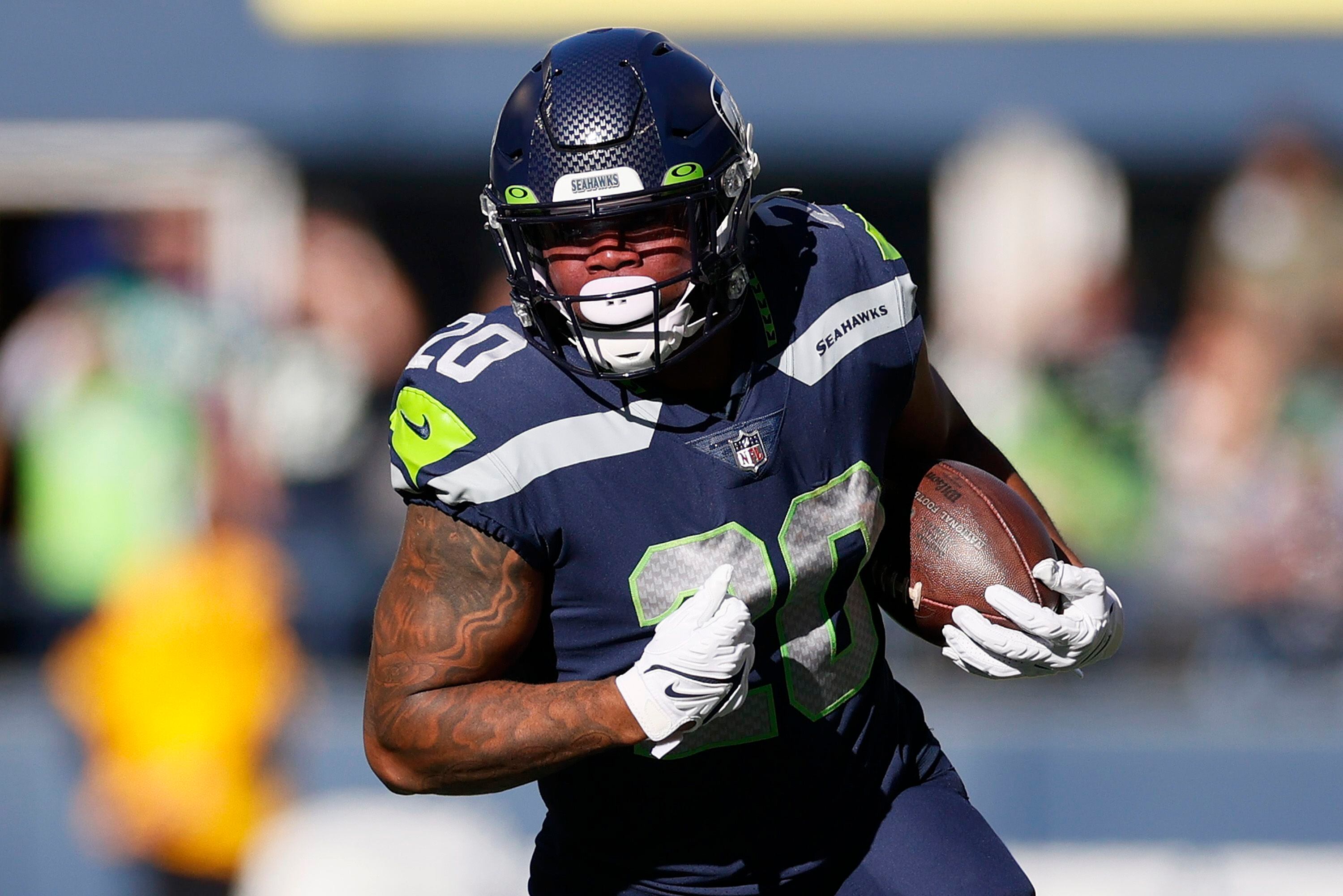 Seattle Seahawks running back Rashaad Penny is 'raring to go'