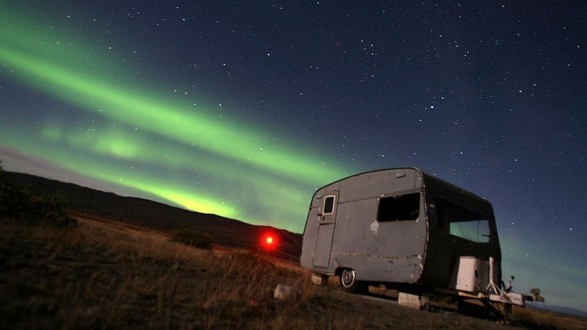 FILE PHOTO: Skygazers in North America are in for a rare light display this week as an incoming "solar storm" will make the Northern Lights, typically only seen in the Arctic, visible across part of the country.