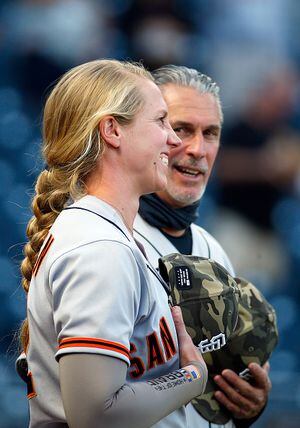 SF Giants reflect on Alyssa Nakken's history-making moment