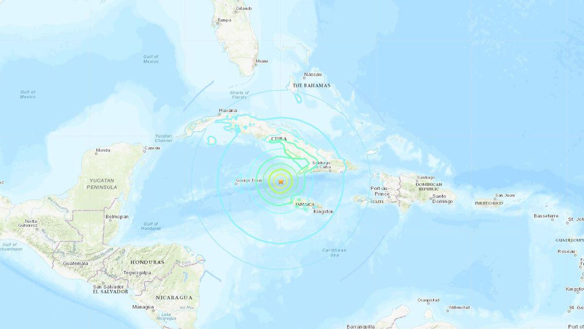 Powerful 7 7 Magnitude Earthquake Reported Between Cuba Jamaica